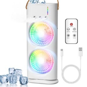 Anluomania Tragbarer Mini-Kühler – Ihr 4-in-1 Begleiter für den Sommer